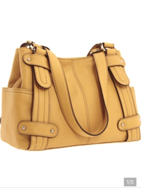 Tignanello Handbags - Tan Leather Tote Bag